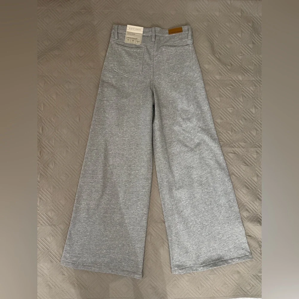 Blue Flare Jeans with White Stripes doble face pants - Picture 13 of 13